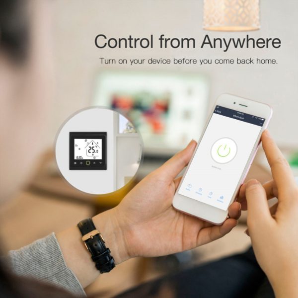 Wi-Fi Thermostat control by Smart Phone