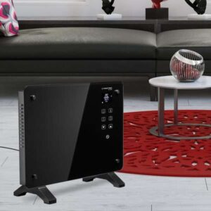 Black Glass Convector Heater