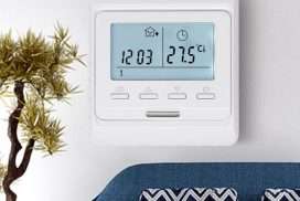 LCD Weekly Programmable Thermostat