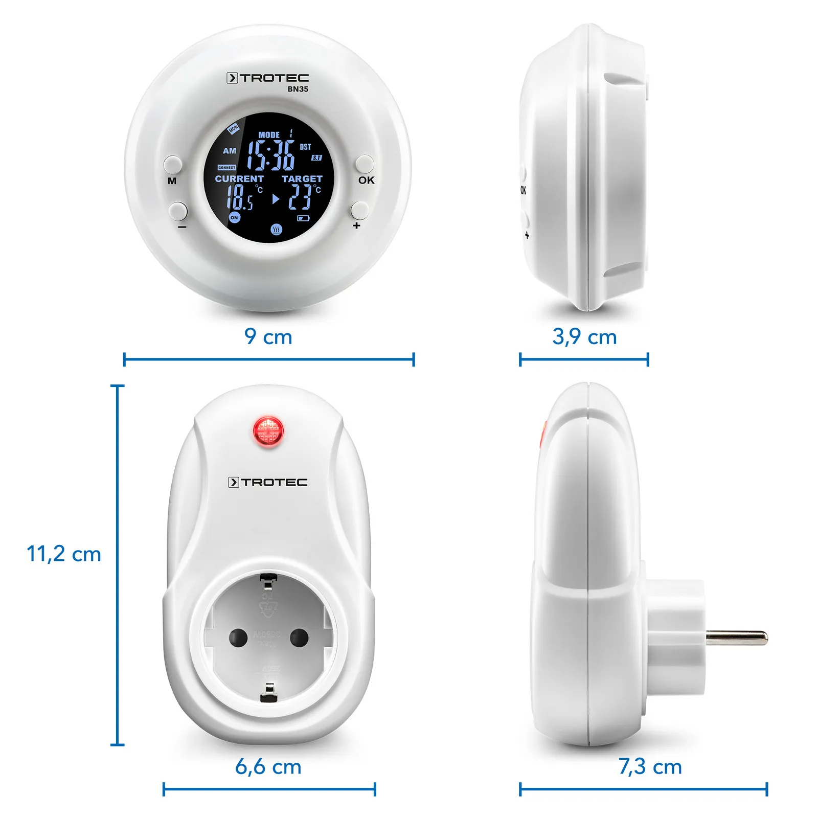 Wireless Radio Controller Thermostat Control